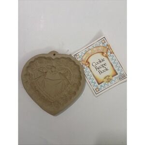 Brown Bag Cookie Art Molds & Recipes 1985  Dove Heart Wedding Anniversary Shower